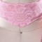 Carnation Pink Lace 2 Yards Stretch Floral Scalloped Elastic Trim for Lingerie & Sewing